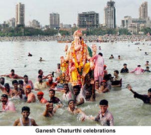 Ganesh Chaturthi celebration